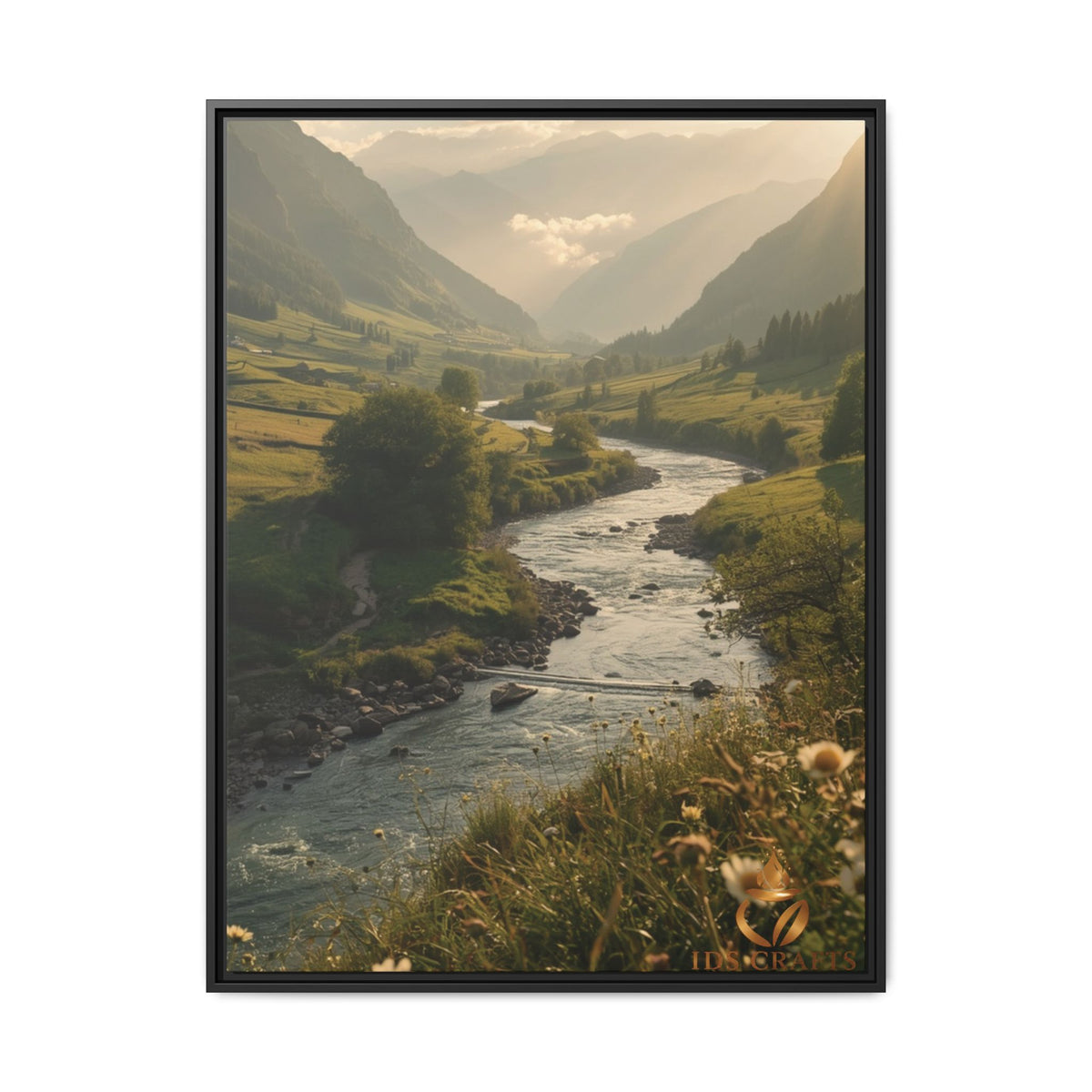 Matte Canvas, Framed (Multi-color)