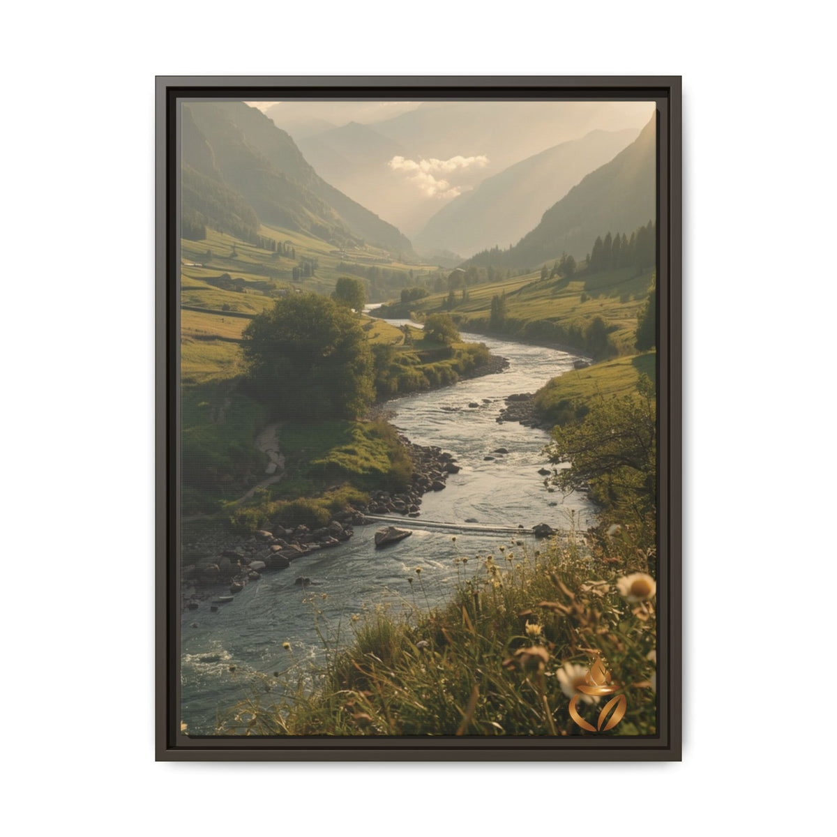 Matte Canvas, Framed (Multi-color)